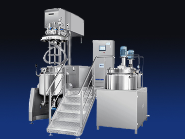 SME-BE500L真空乳化機(jī)，下均質(zhì)螺帶攪拌